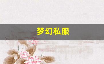梦幻私服(梦幻手游私sf平台) (18)