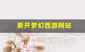 梦幻西游官网：新开梦幻西游网站(梦幻西游